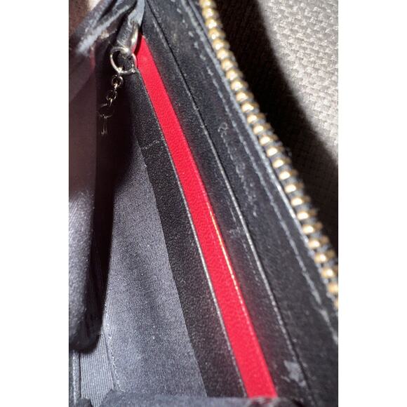 Paul Smith Fold Wallet Zipper Mini Leather Genuine Black - Picture 6 of 13